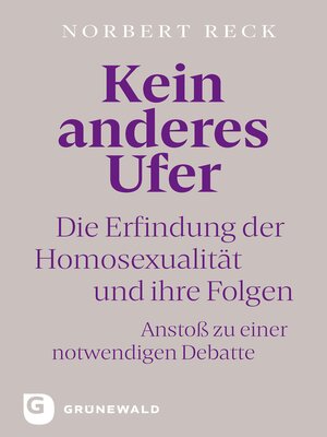 cover image of Kein anderes Ufer